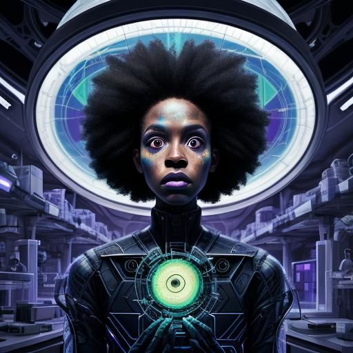 Mad Scientist Reanimates Body in Futuristic Lab