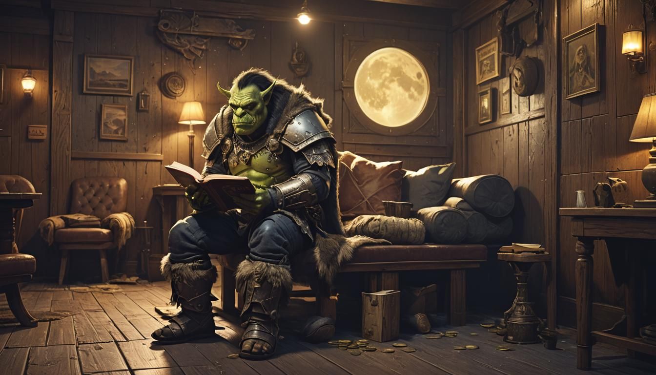 Dreamscape: Orc Storyteller