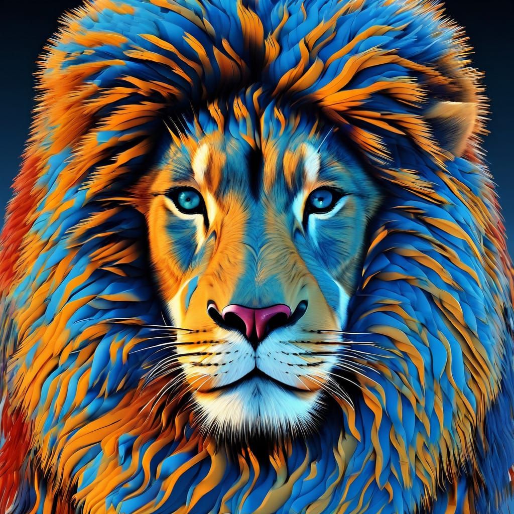 Fantasy World in Deep, Rich Colors with Intricate Details