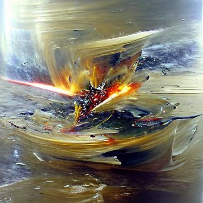 Genshin Impact Inspired Oil Painting