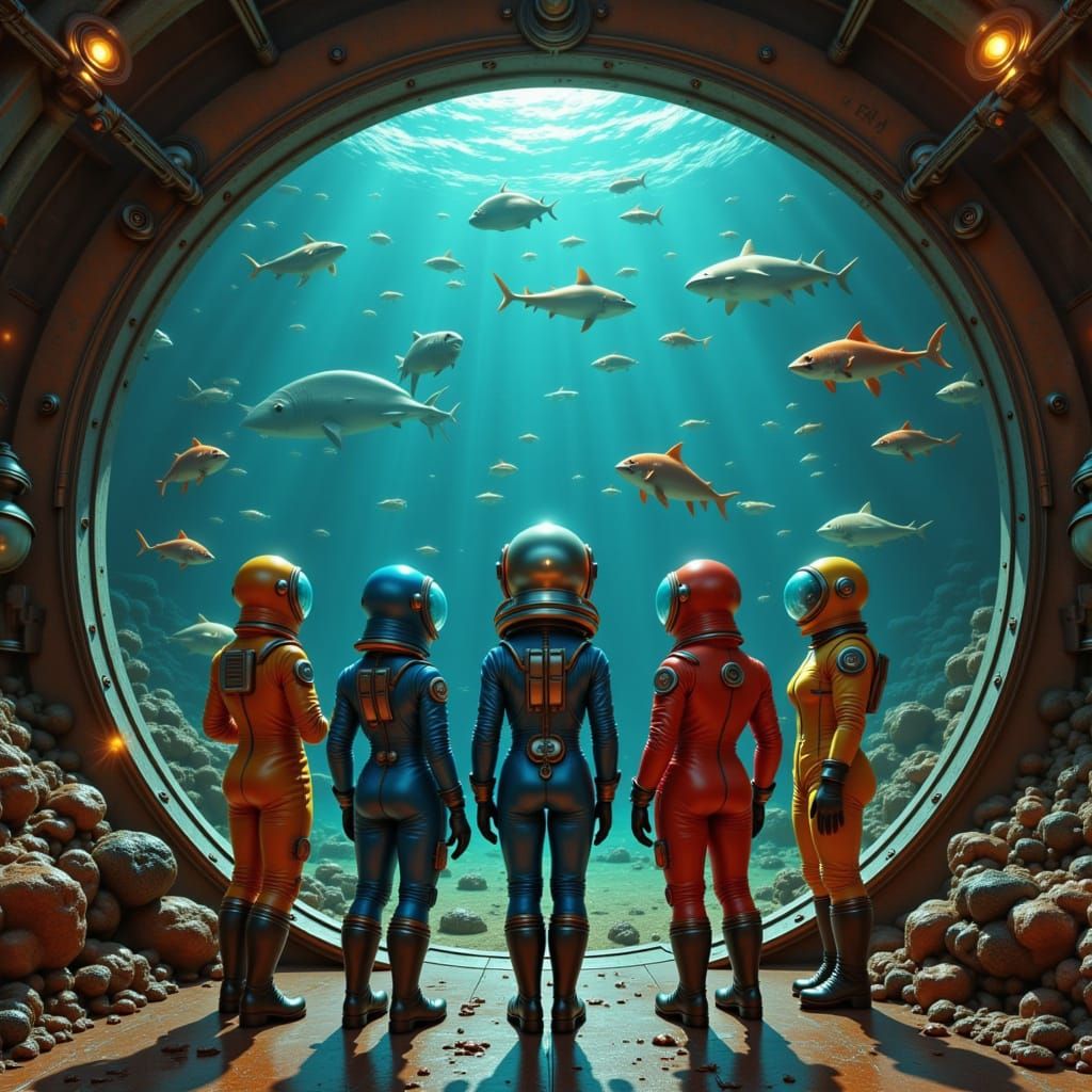 Fallout Vault Dwellers Discover Underwater World