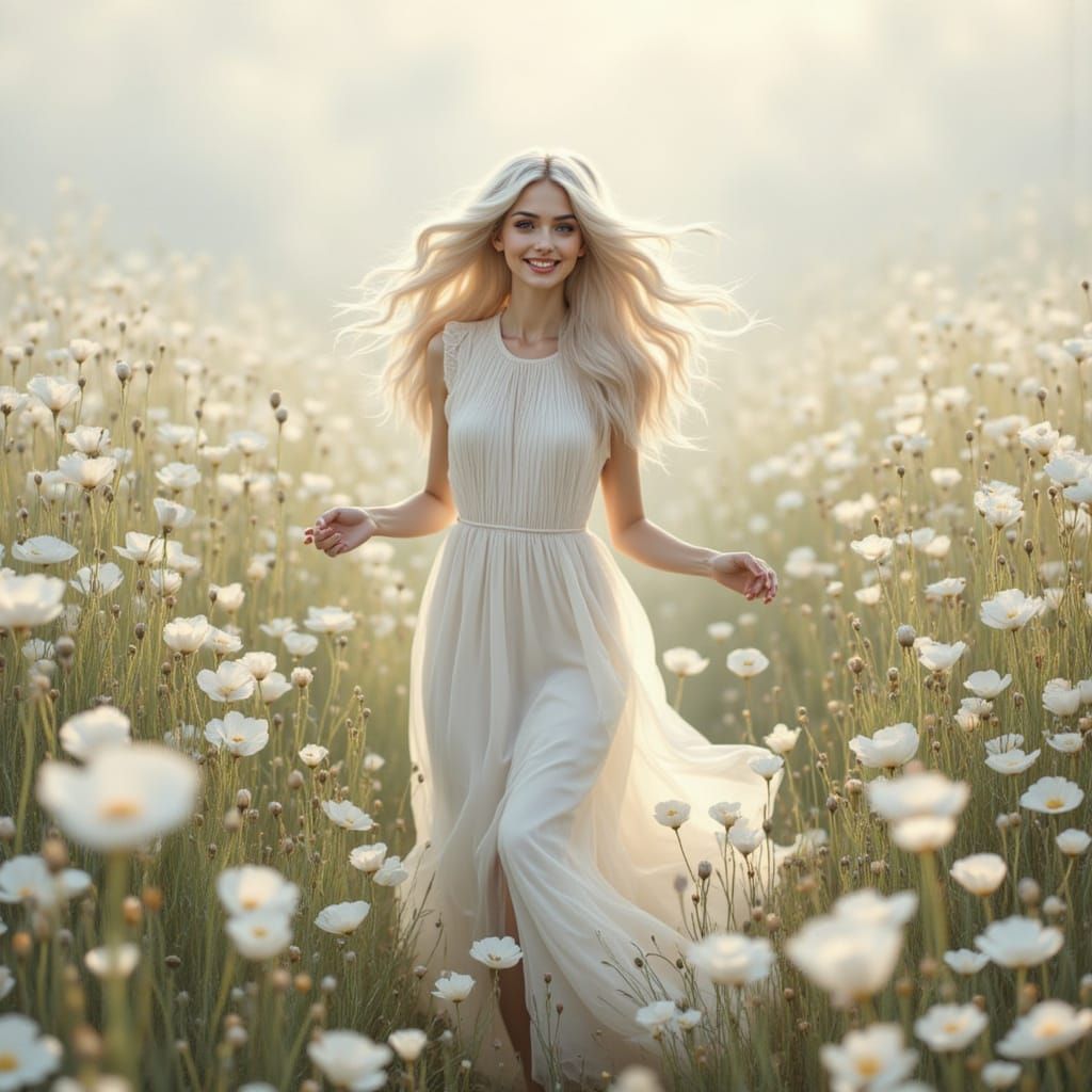 Morning Between Petals