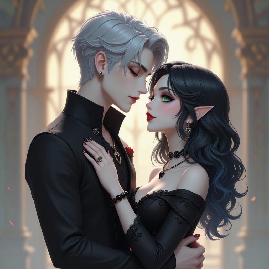 Vampire Romance in Anime Style