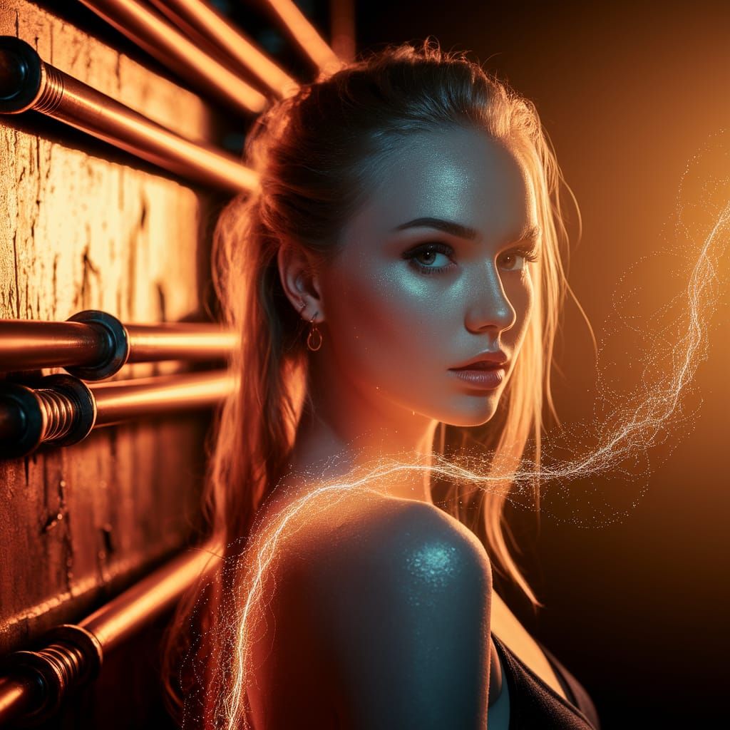 Striking Woman Charged with Inner Power