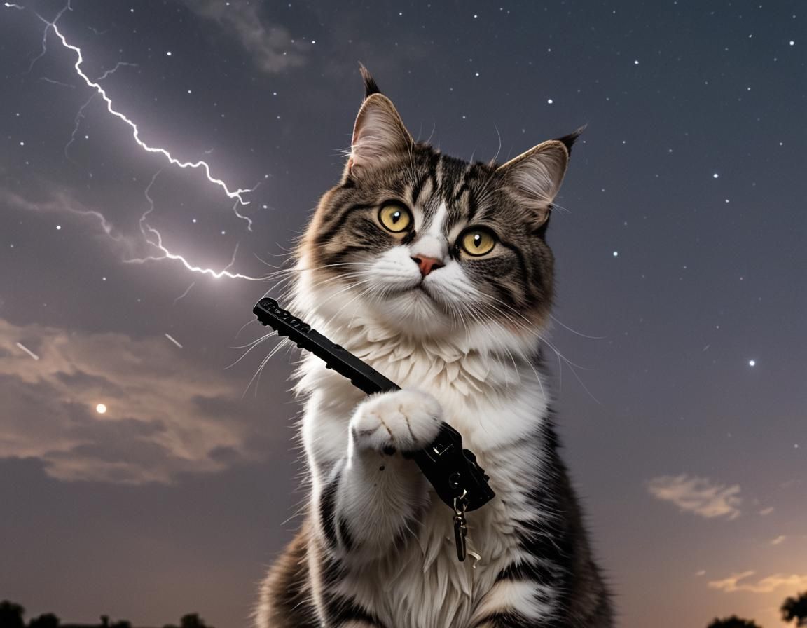 Lightning Strikes a Master Key on Cat Tail