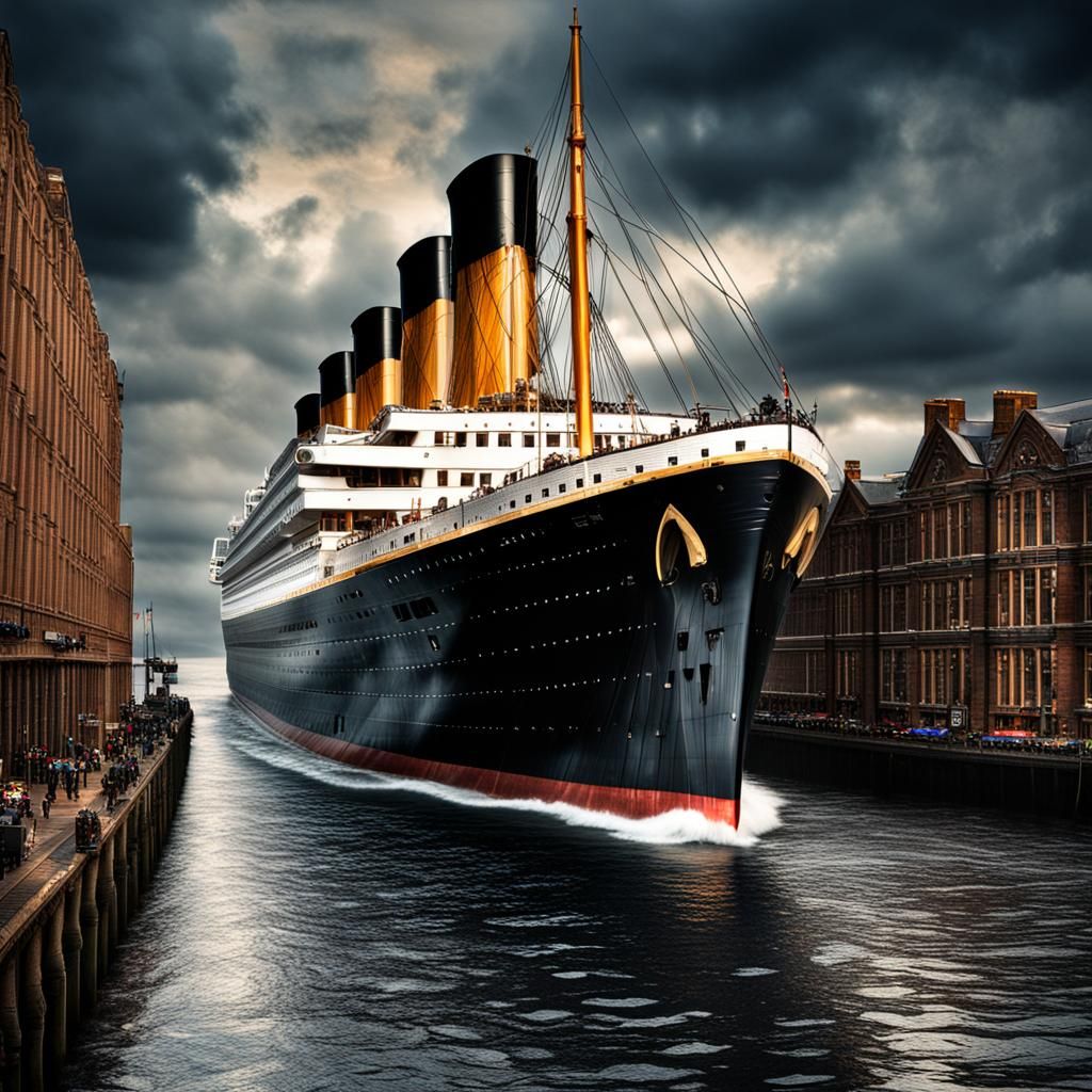 Hyperrealistic Titanic in High Definition