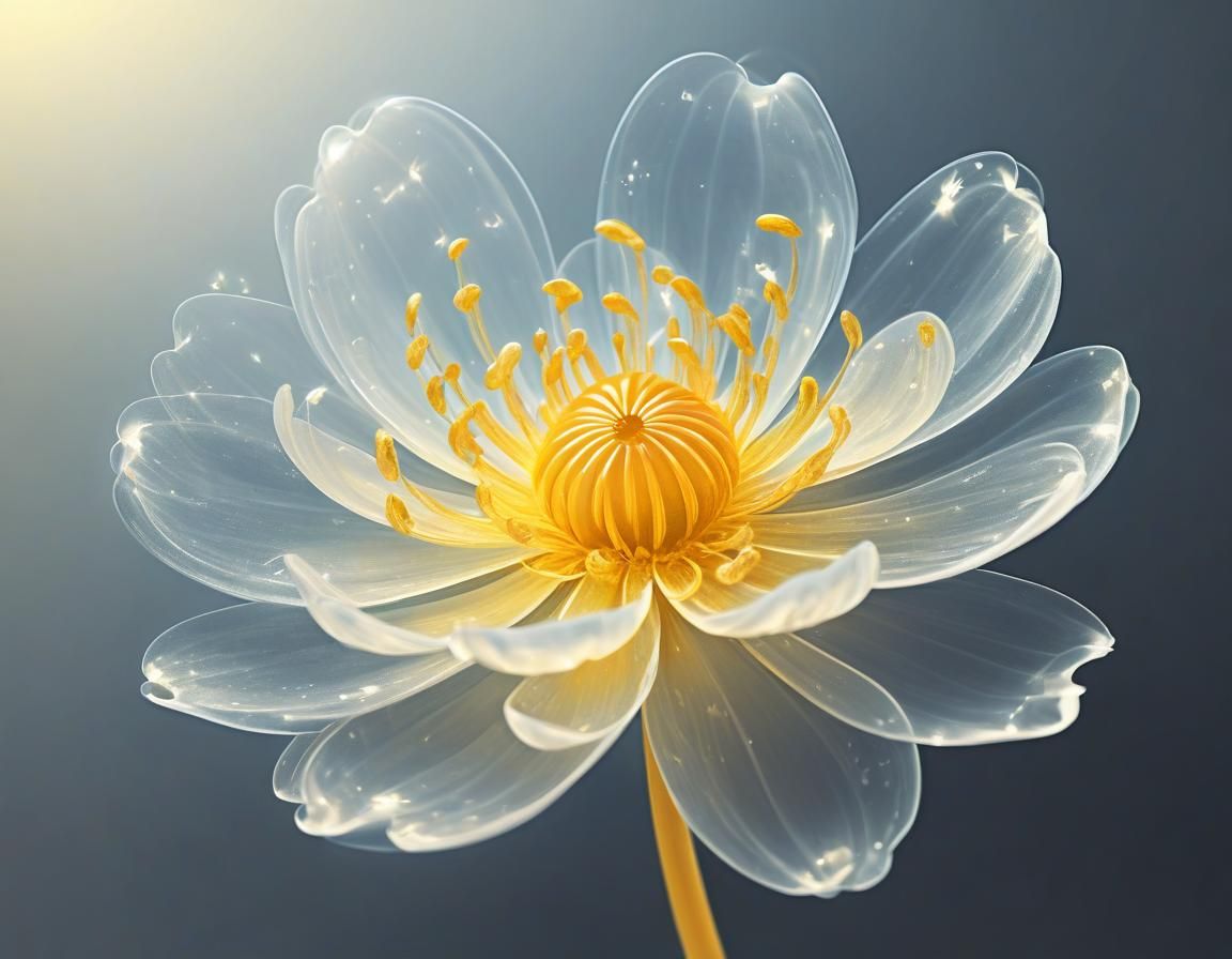 Ethereal Abstract Floral Art in Ultra HD