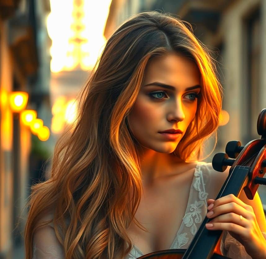 Melancholic Woman Reflecting on Past Love