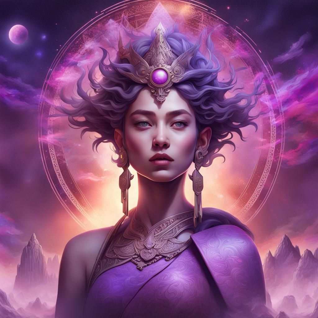 Thai Gods Festival in Ancient City: Digital Concept Art