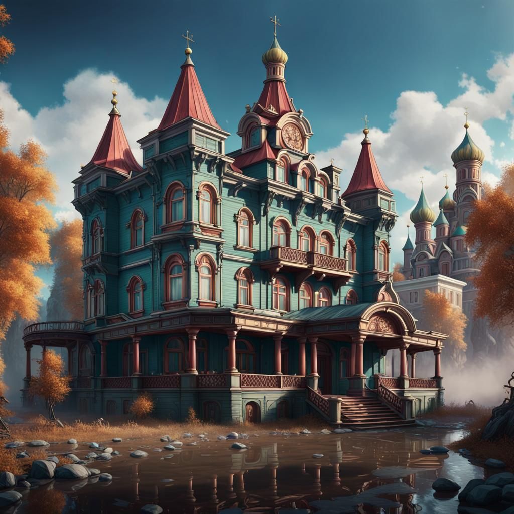 Heartbreak Hotel: Fantastical Matte Painting in Russia