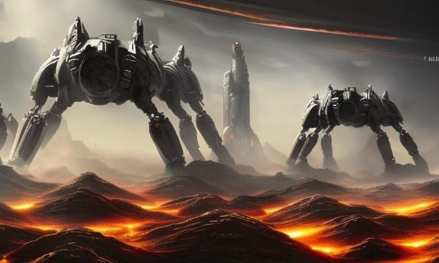 Epic Sci-Fi Battle of Armageddon