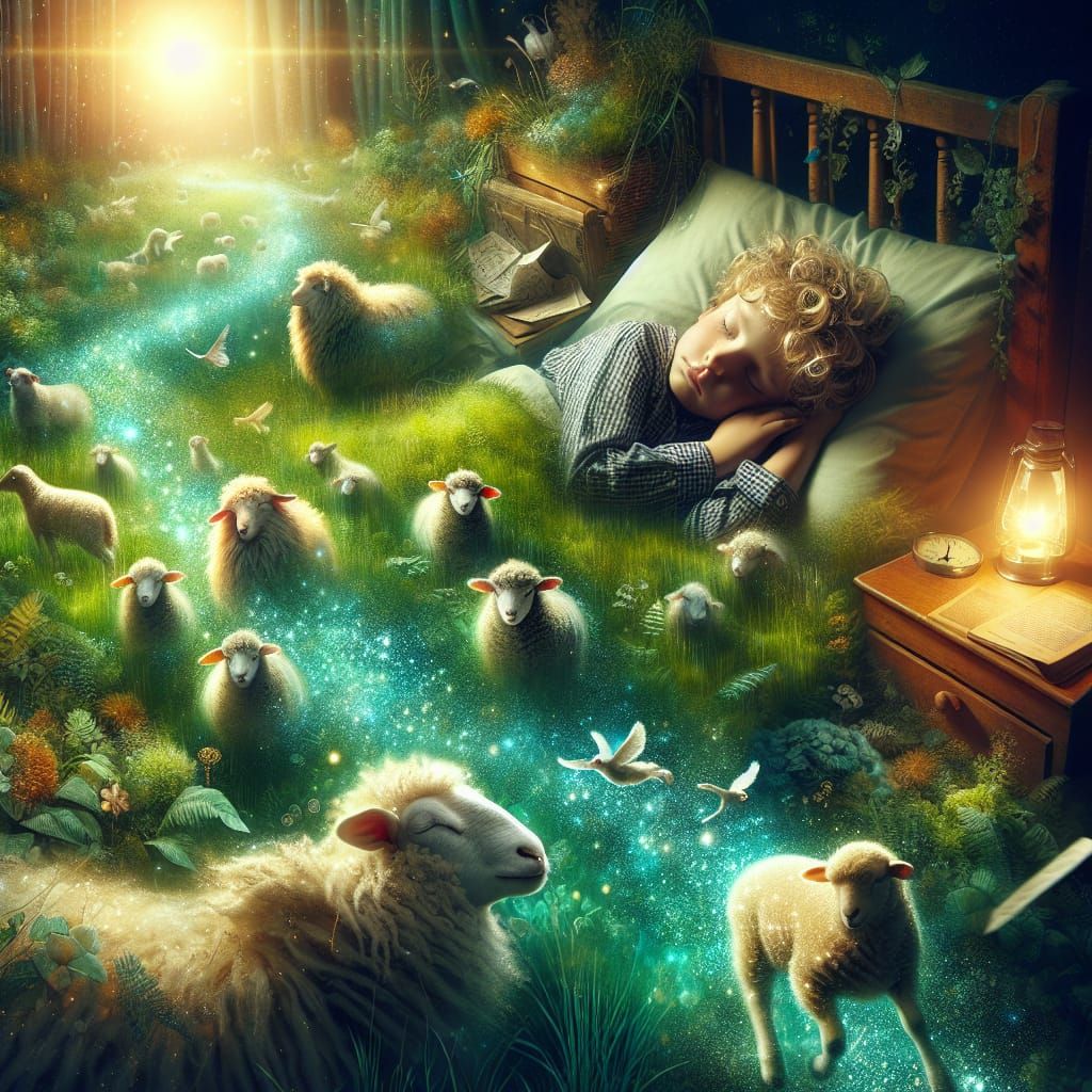 Boy's Dream of Sheep in Magical Realism