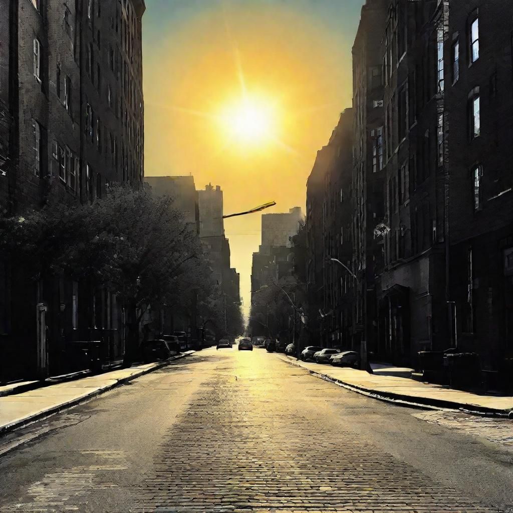 Runnin' down the avenue