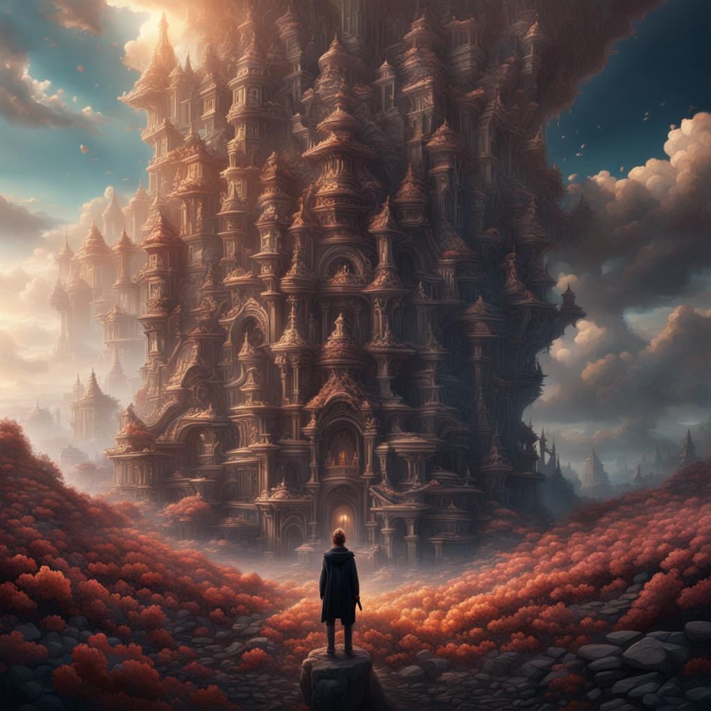 Epic Cinematic Painting of Gratitude