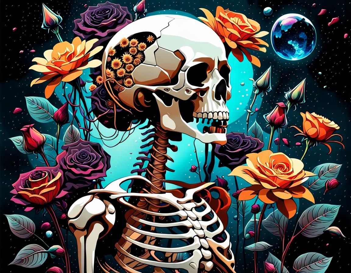 Science Exploration in Pop Art Style