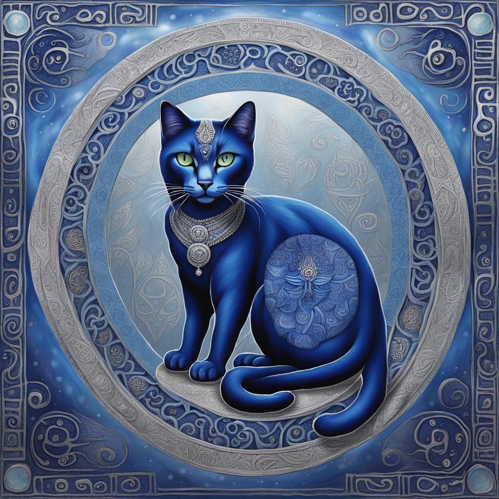 Gato azul