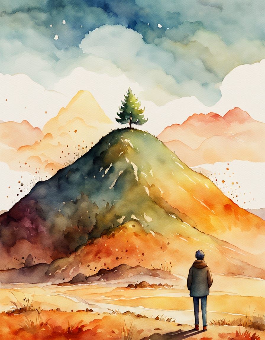 Don't make a mountain out of a mole-hill