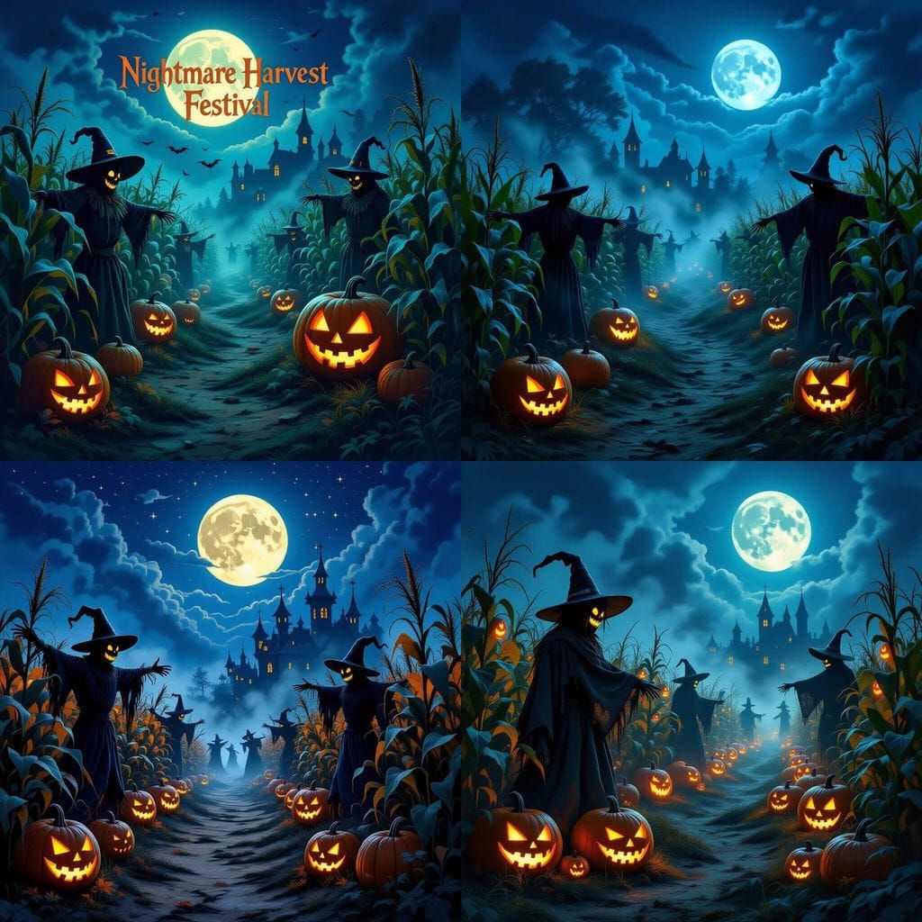 Nightmare Harvest Festival: Spooky Halloween and Autumn Them...