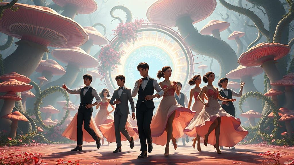 Anime Bolero Dancers March into Whimsical Wonderland