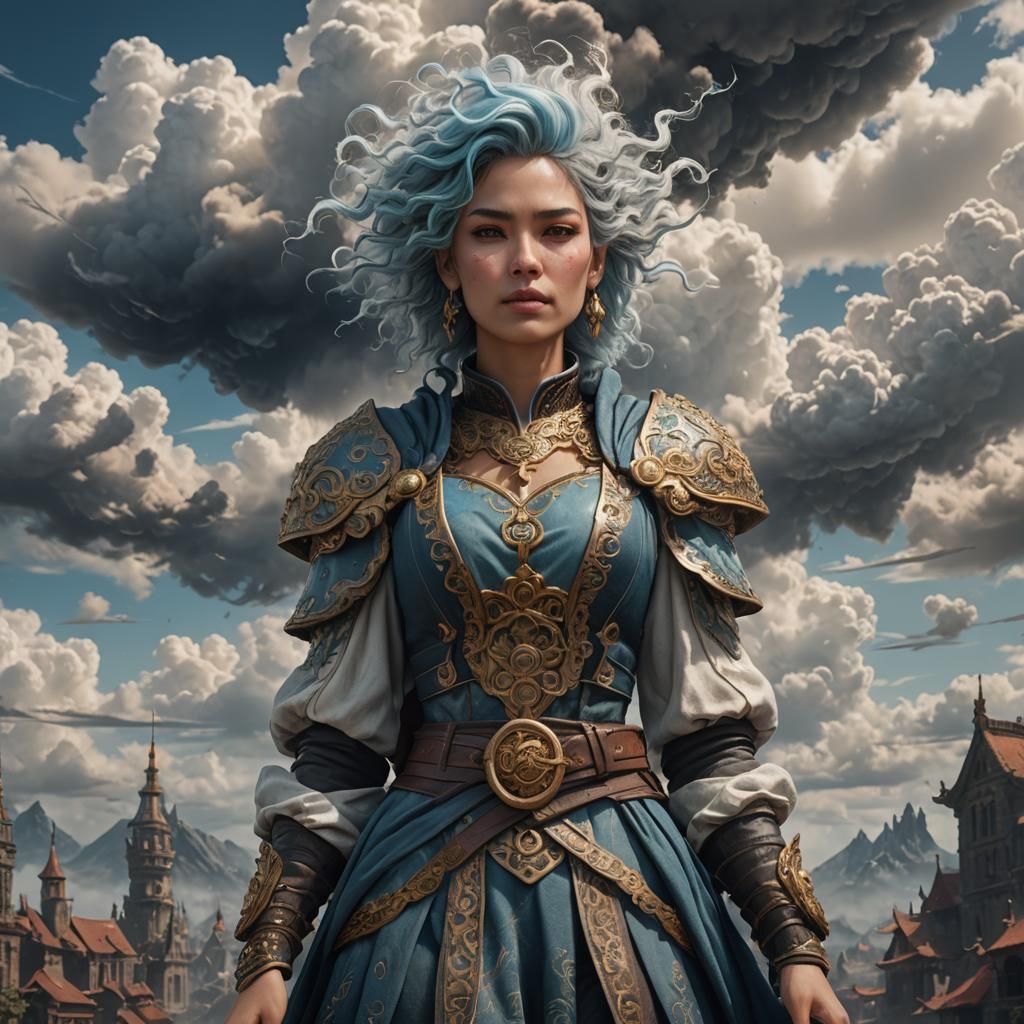 Cloud Woman: Fantastical Matte Painting in Unreal Engine