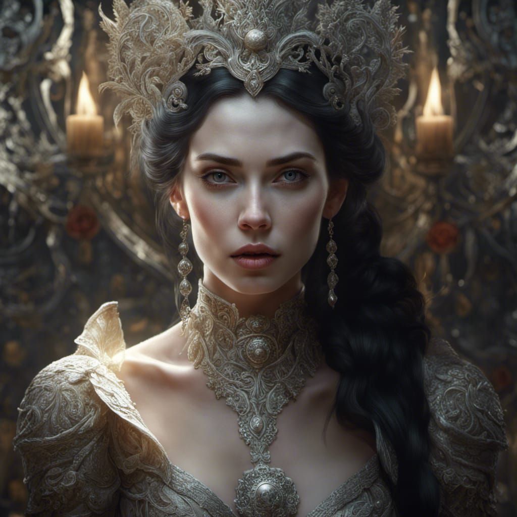 The beauty of a princess