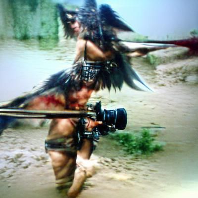 AI Generated Warrior Image