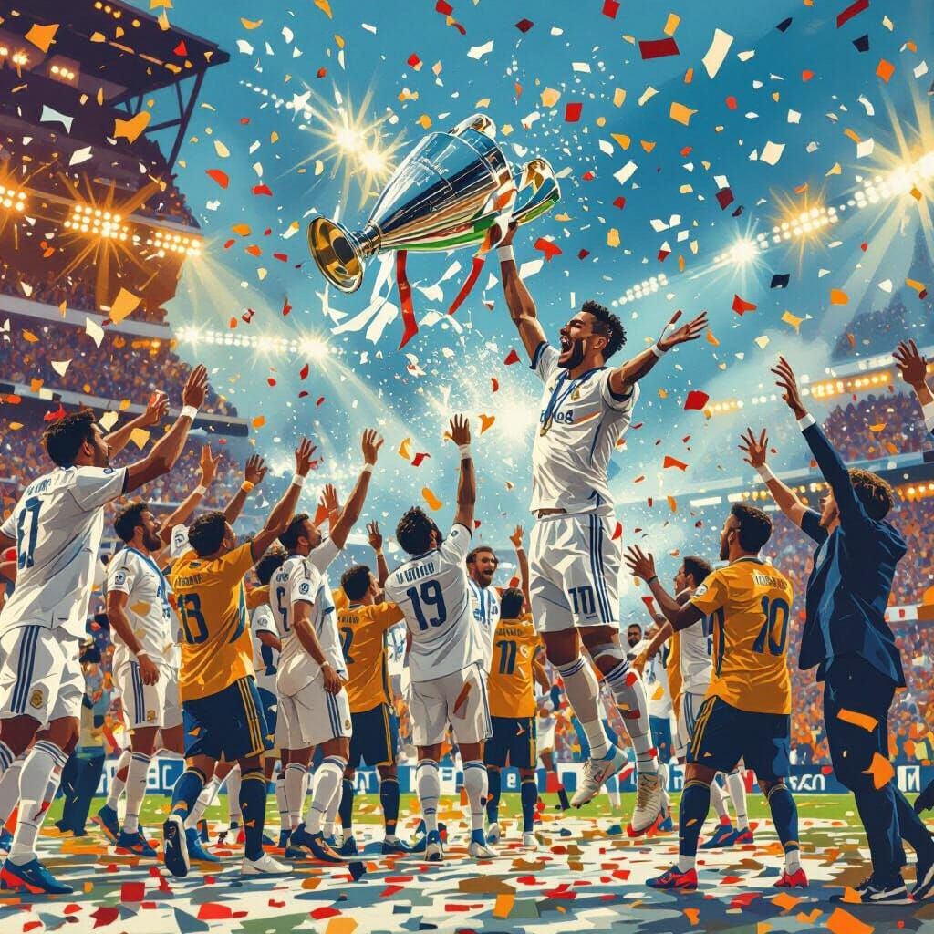 Real Madrid Celebrates 100th Champions League Win in Cinemat...