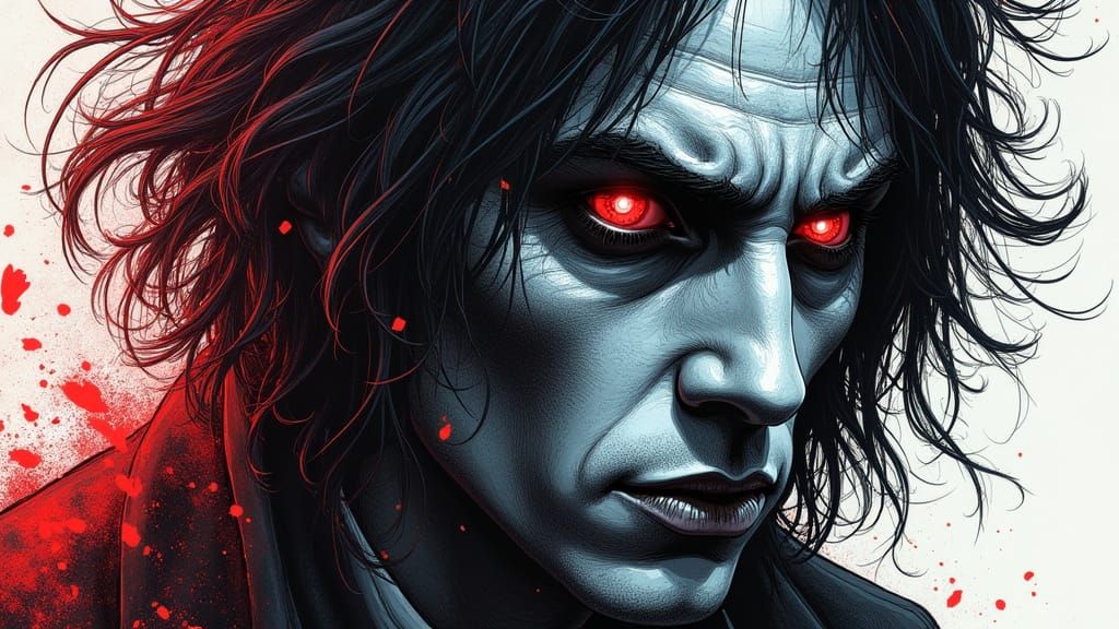 Grimm Fights Inner Monsters in Comic Style