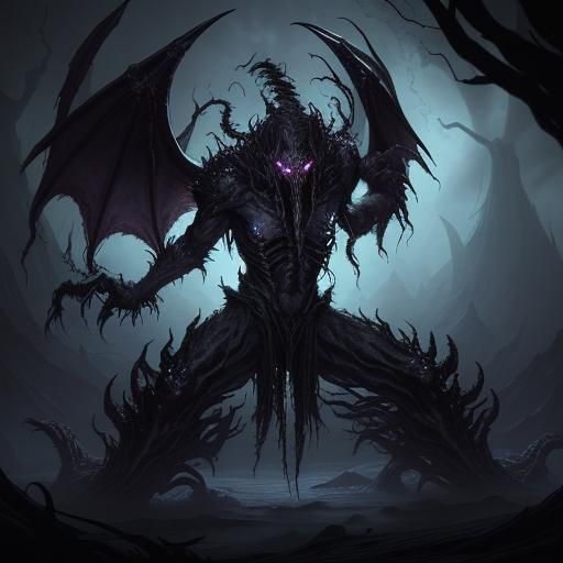 Abyssal Dreadfiend: Monstrous Entity in a Forgotten Abyss