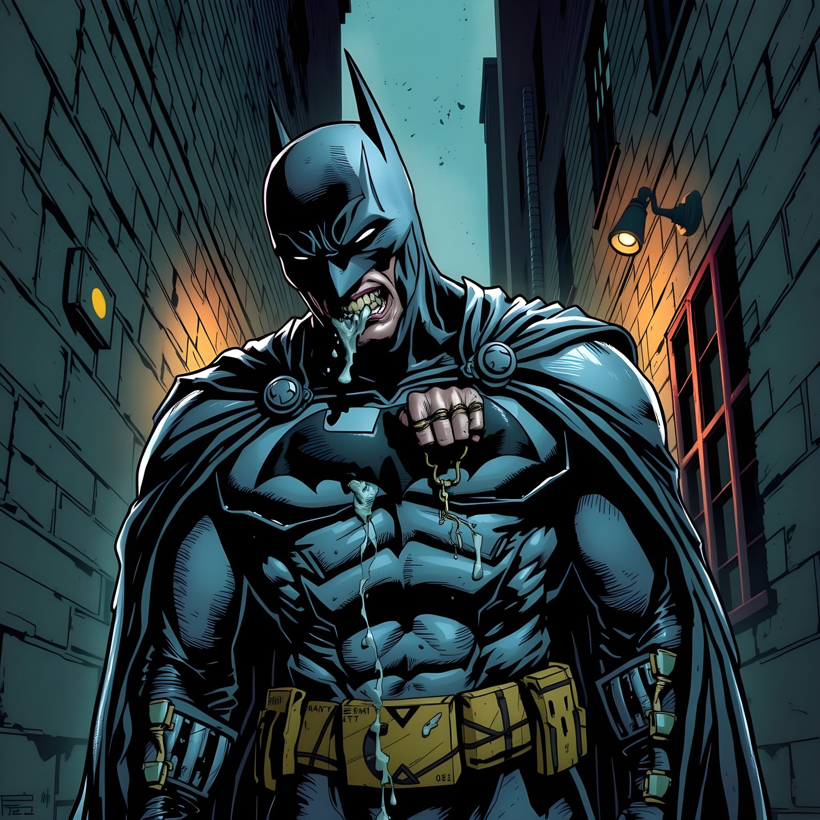 Rabid Batman: A Dark Knight's Descent