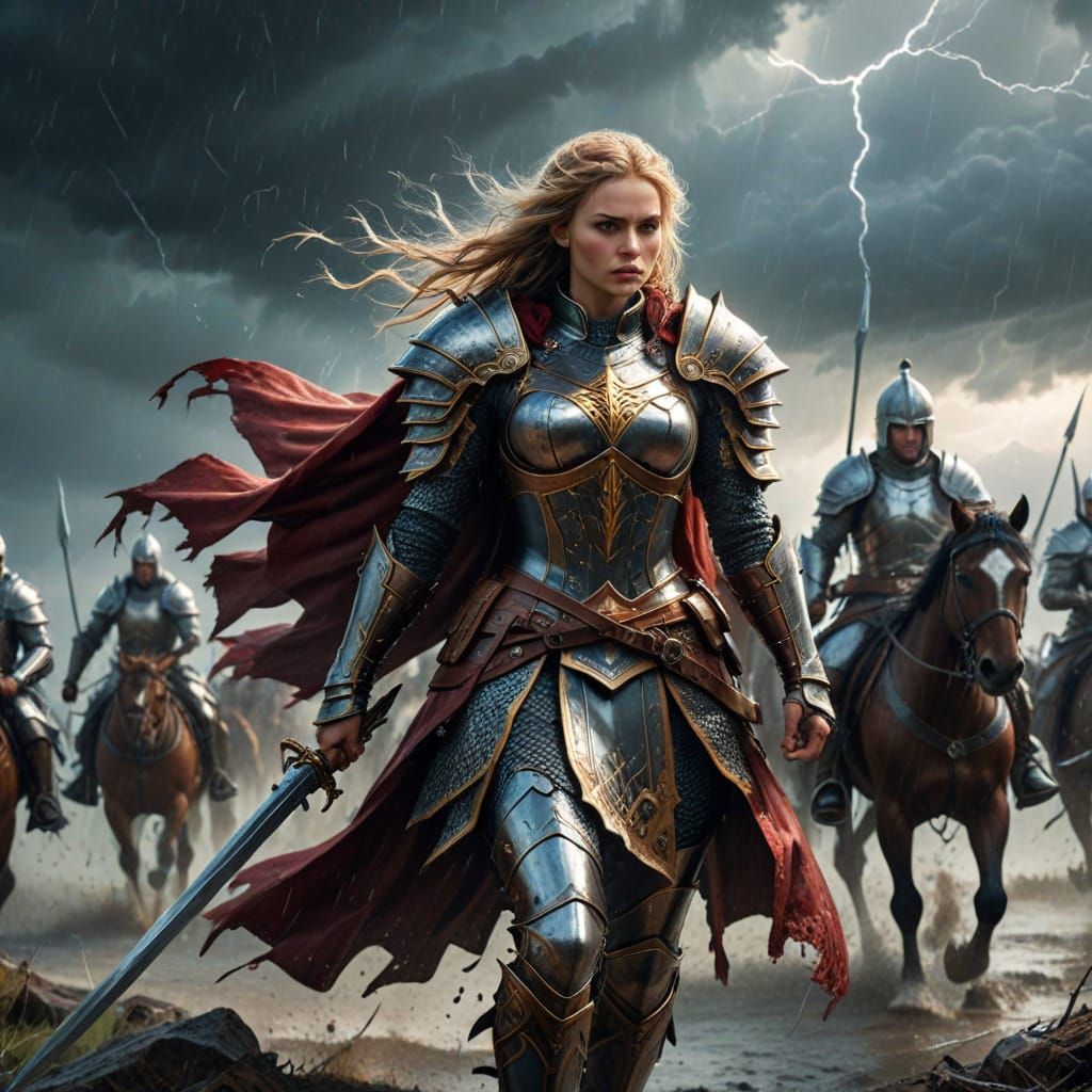 Regal Warrior Leaders Charge into Battle
