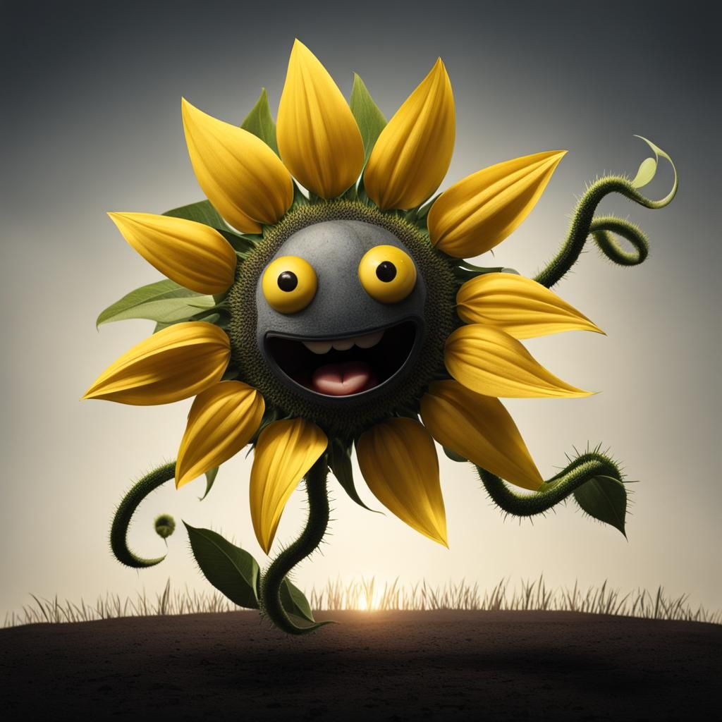 Sunflower creature