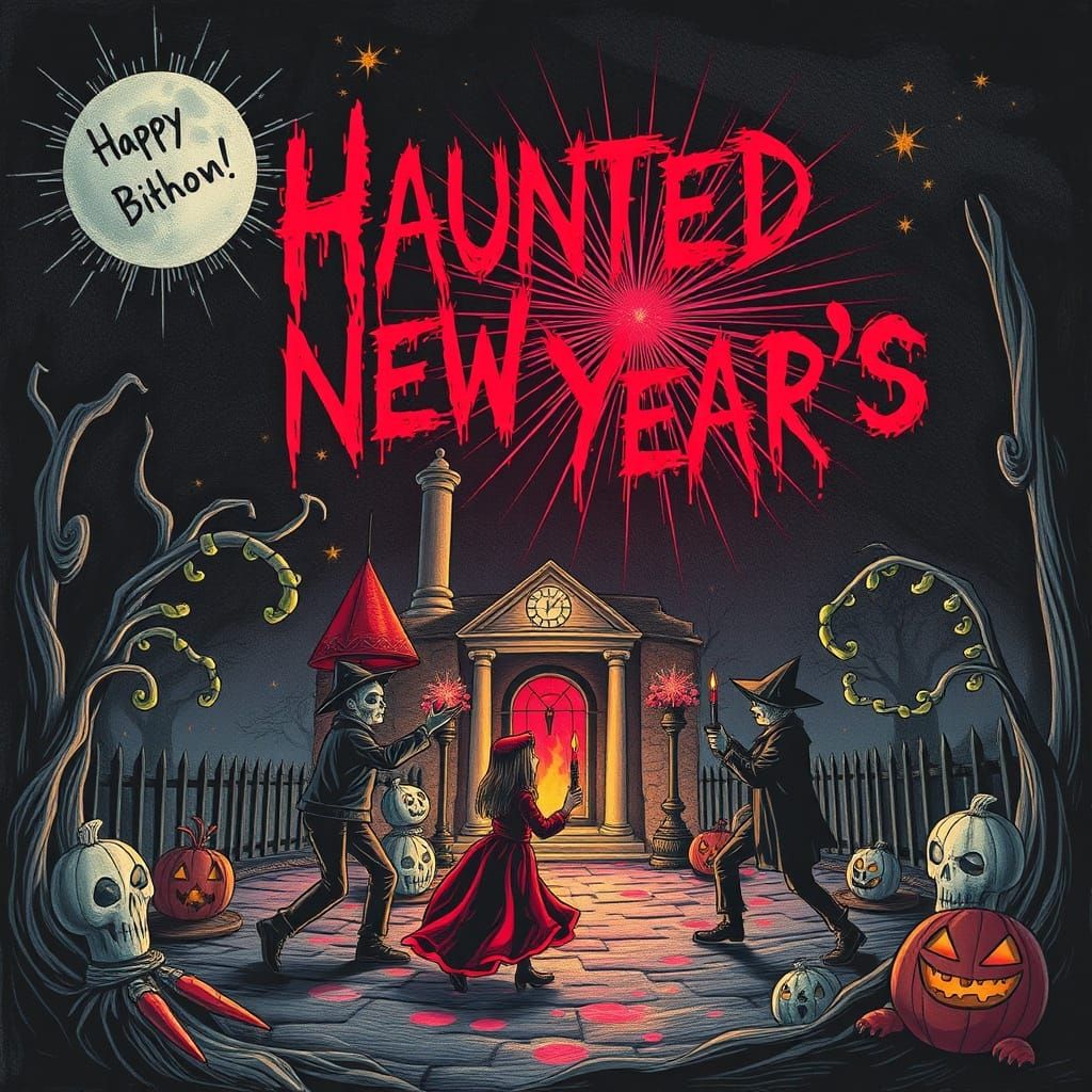 Fun Haunted New Year's Eve Party