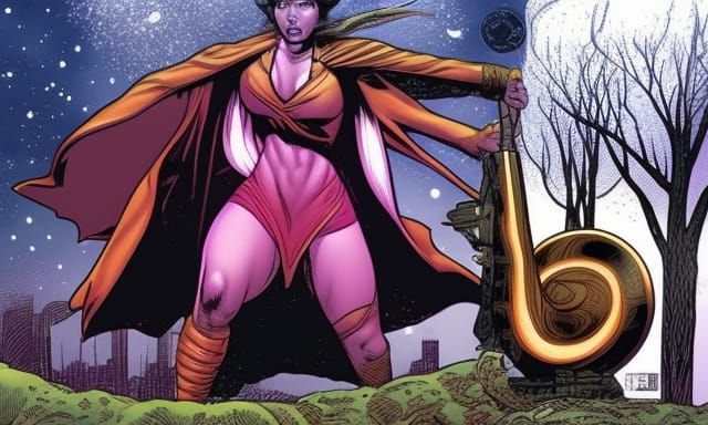 Vibrant Comic Book Art Depicts the Future