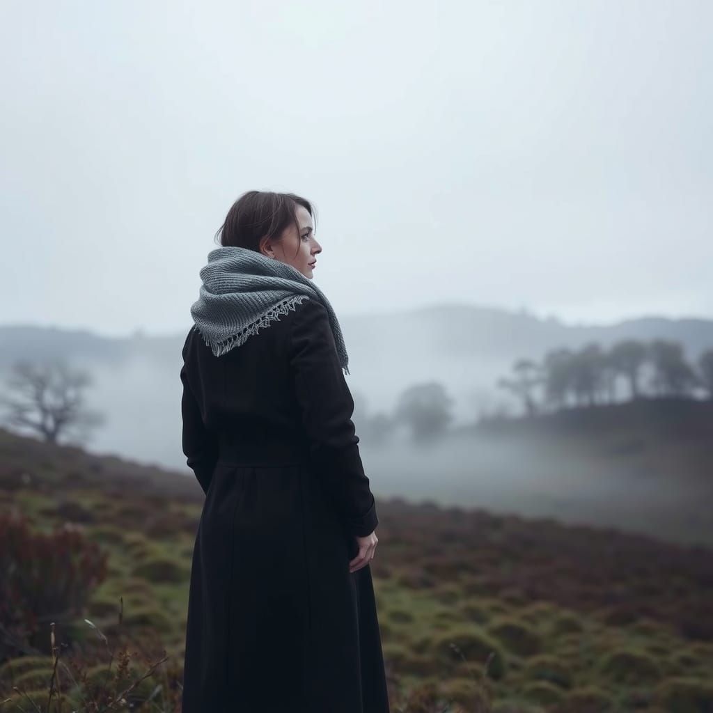 Misty Moorlands: A Study in Solitude