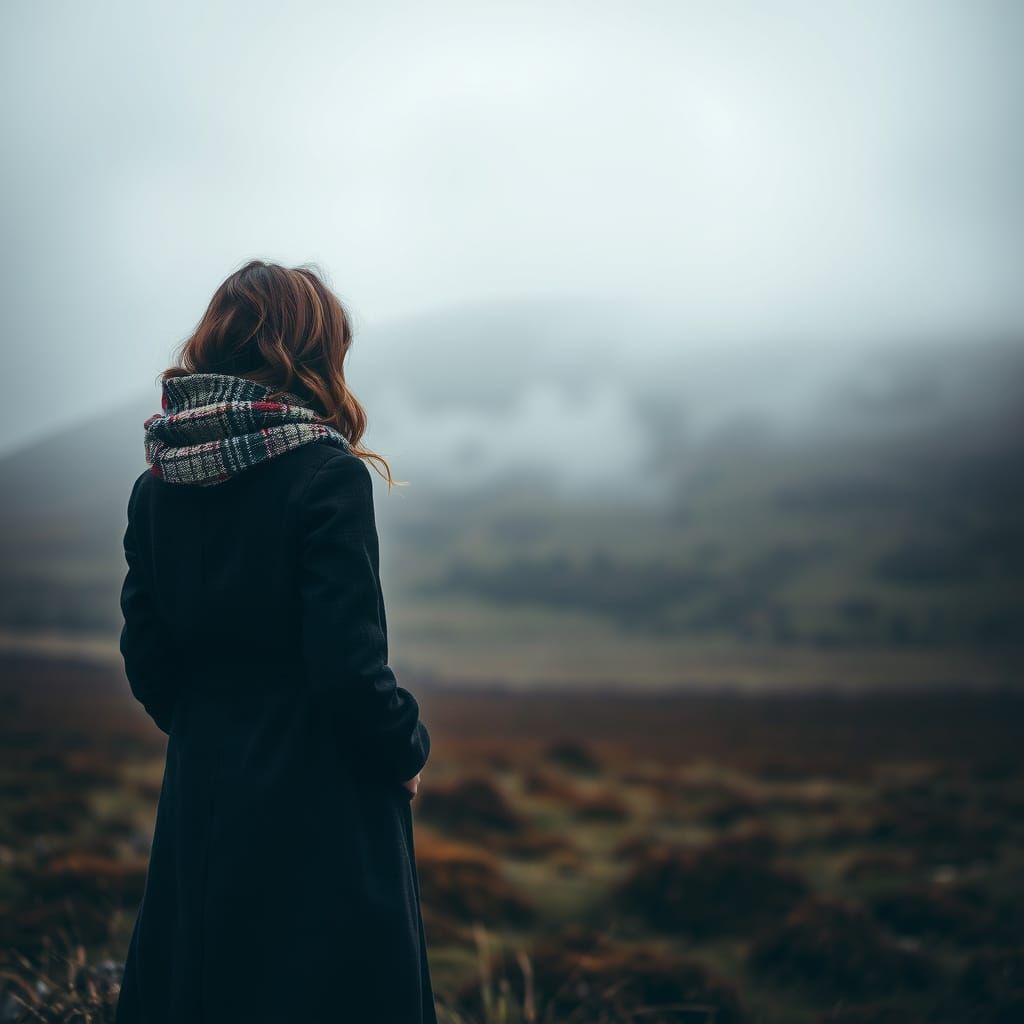 Misty Moorlands: A Cinematic Study in Desaturated Tones