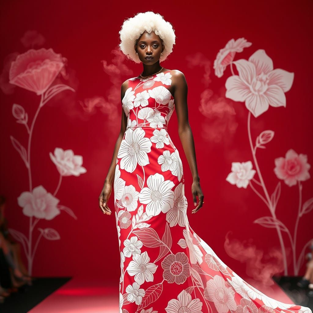 Haute Couture Dreamscape on African Runway