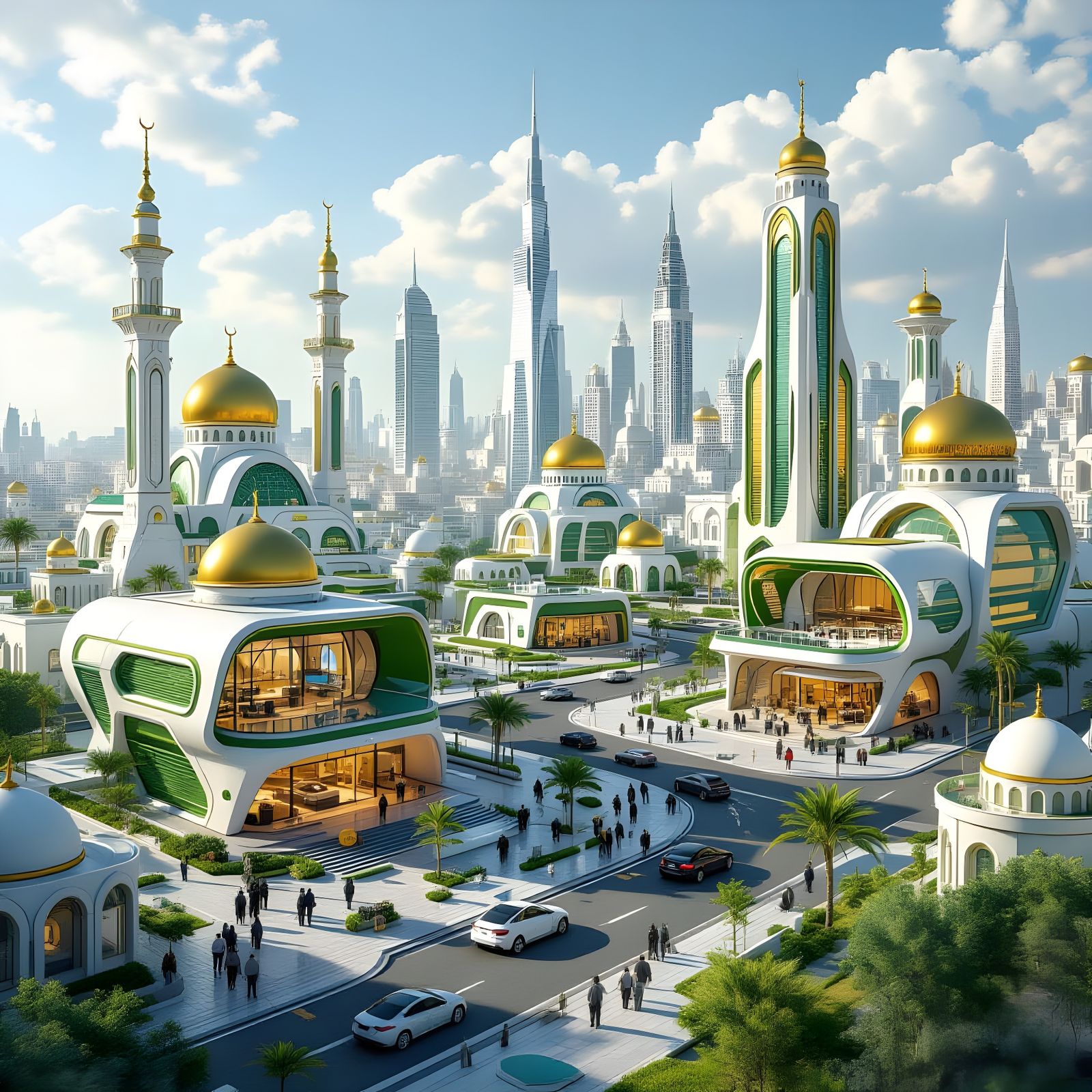 Rebuilding Gaza with Green Technology and Temples