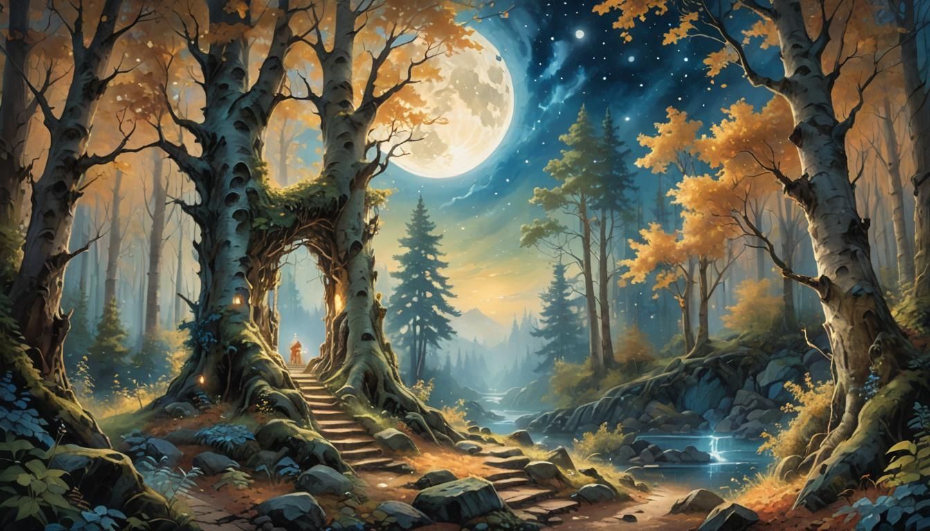 🌲🐻 Forêt Sauvage 🐺🌳