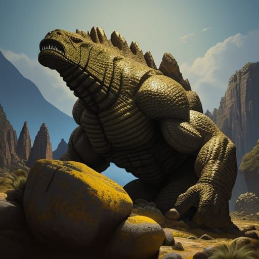 Majestic, Prehistoric Tecthorn Stands Ready to Tear Through ...