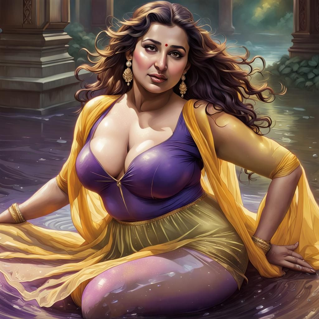 Volumetric Portrait of an Actress in Unreal Engine 5