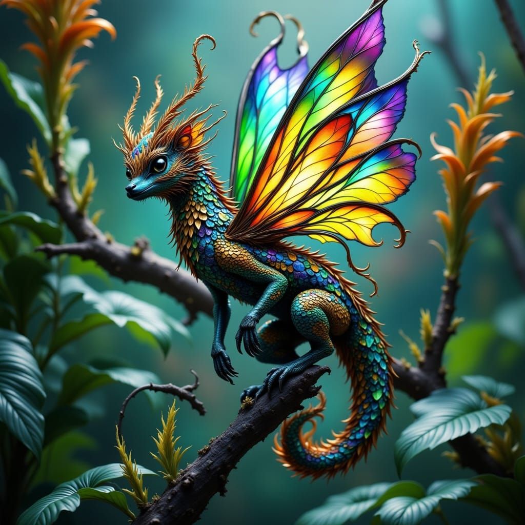 Winged Fantasy Creature