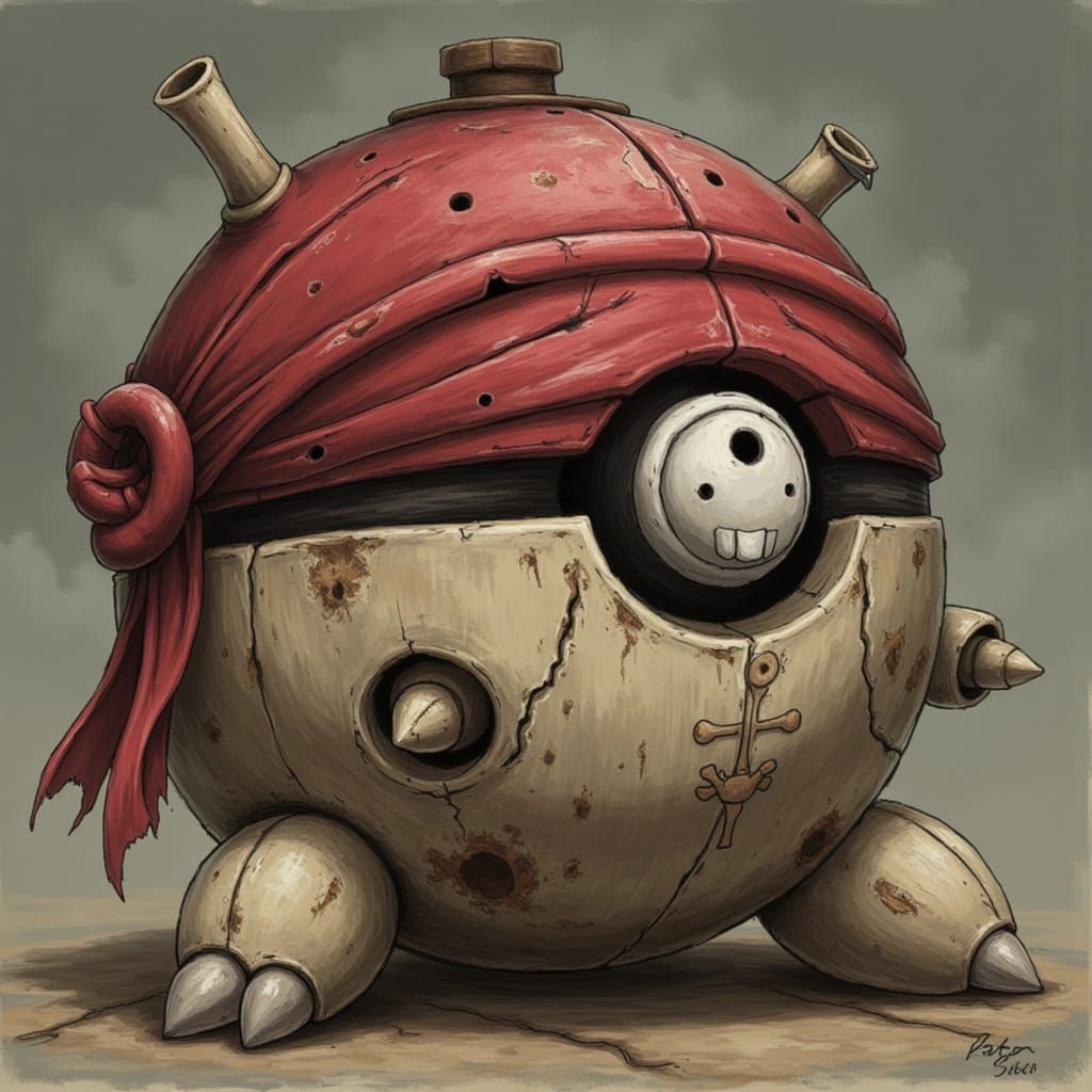 Pirate's Pokéball Relic