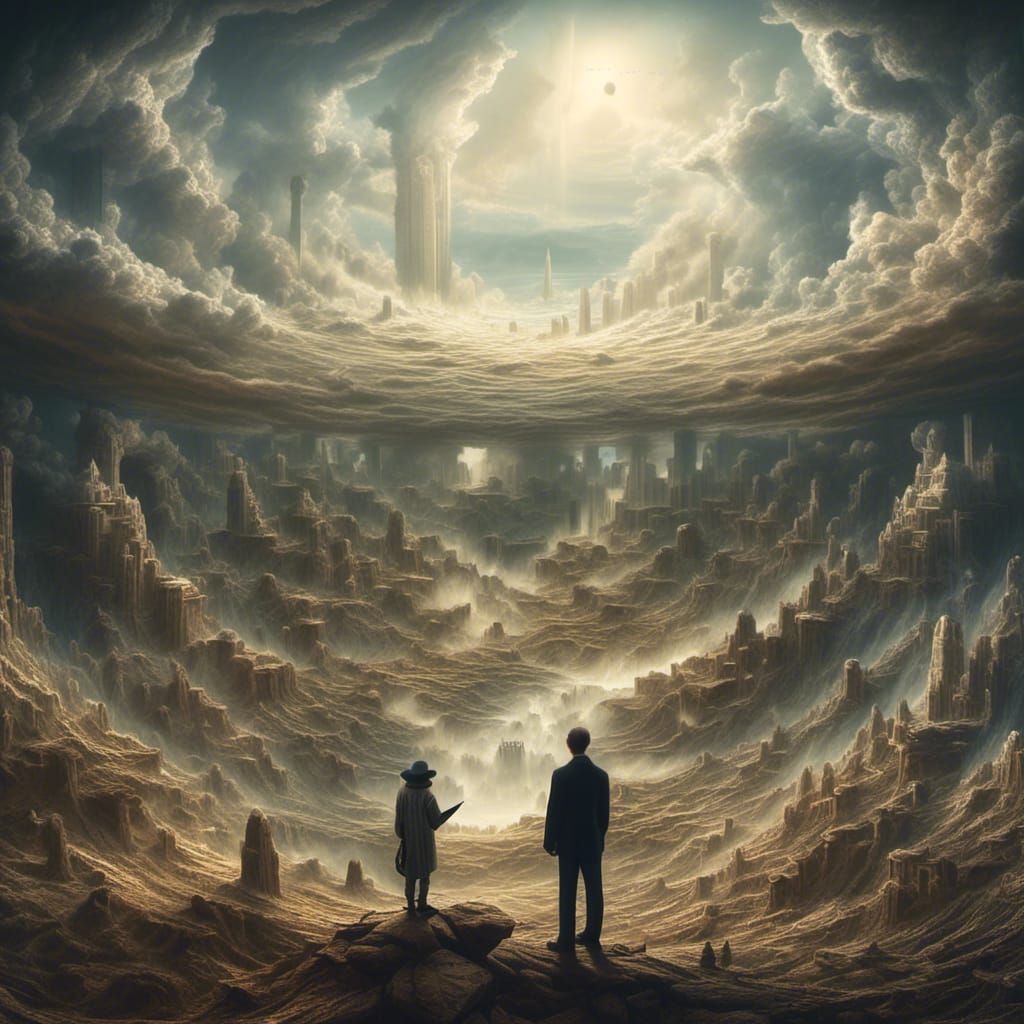 Surreal Earth: Interconnected Themes in Digital Art