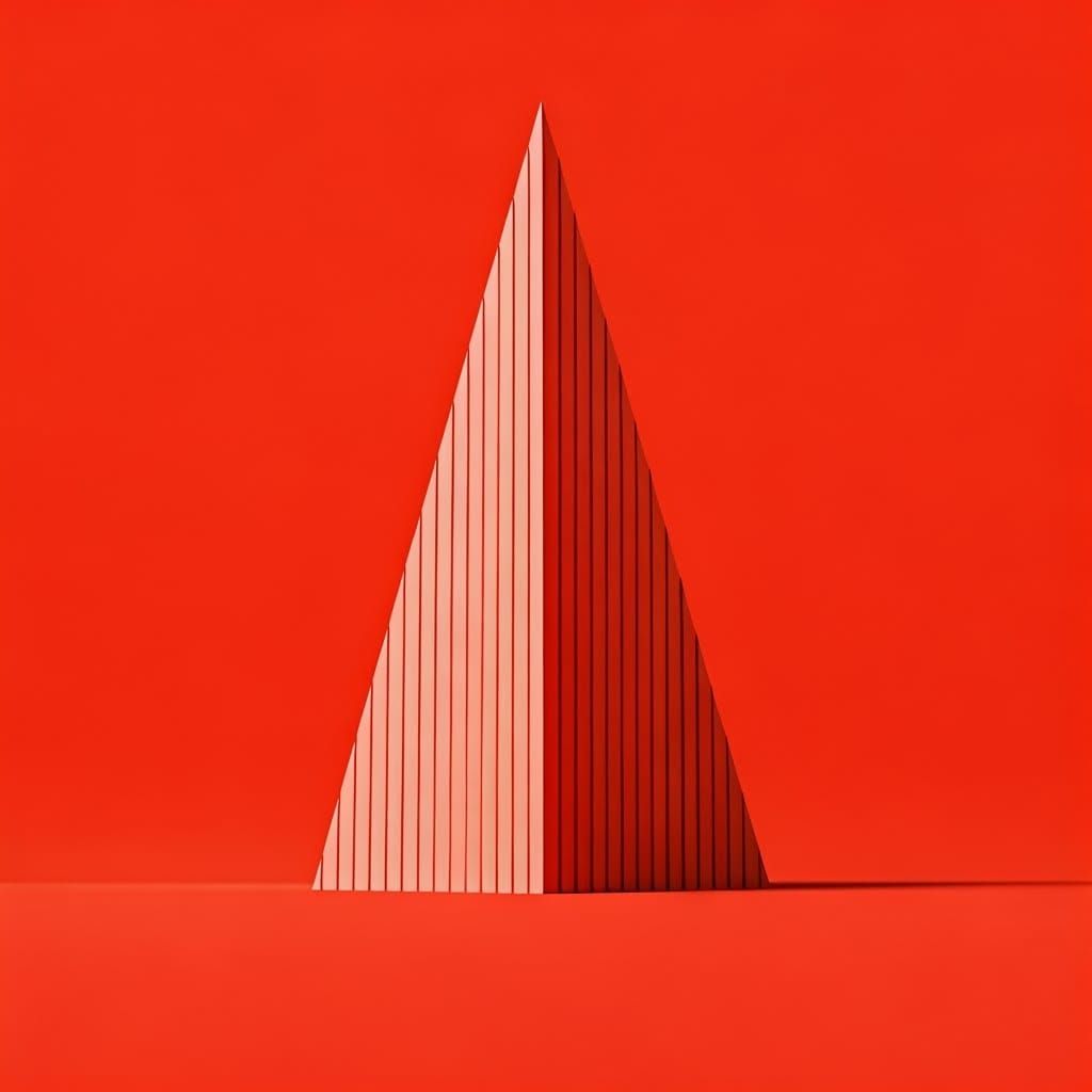 Modern Architectural Holiday Cards in Tone on Tone Minimalis...