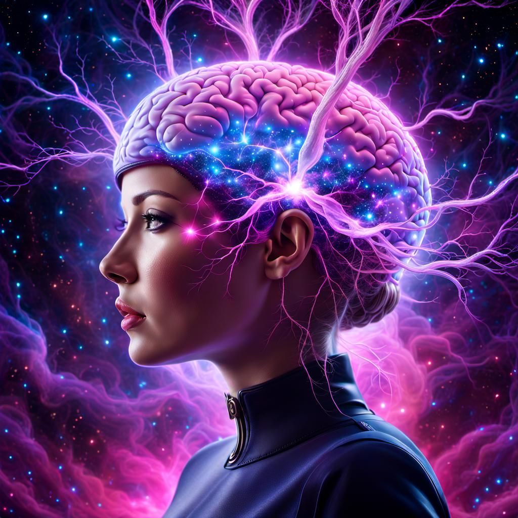 Ethereal Brain: A Galactic Neural Network