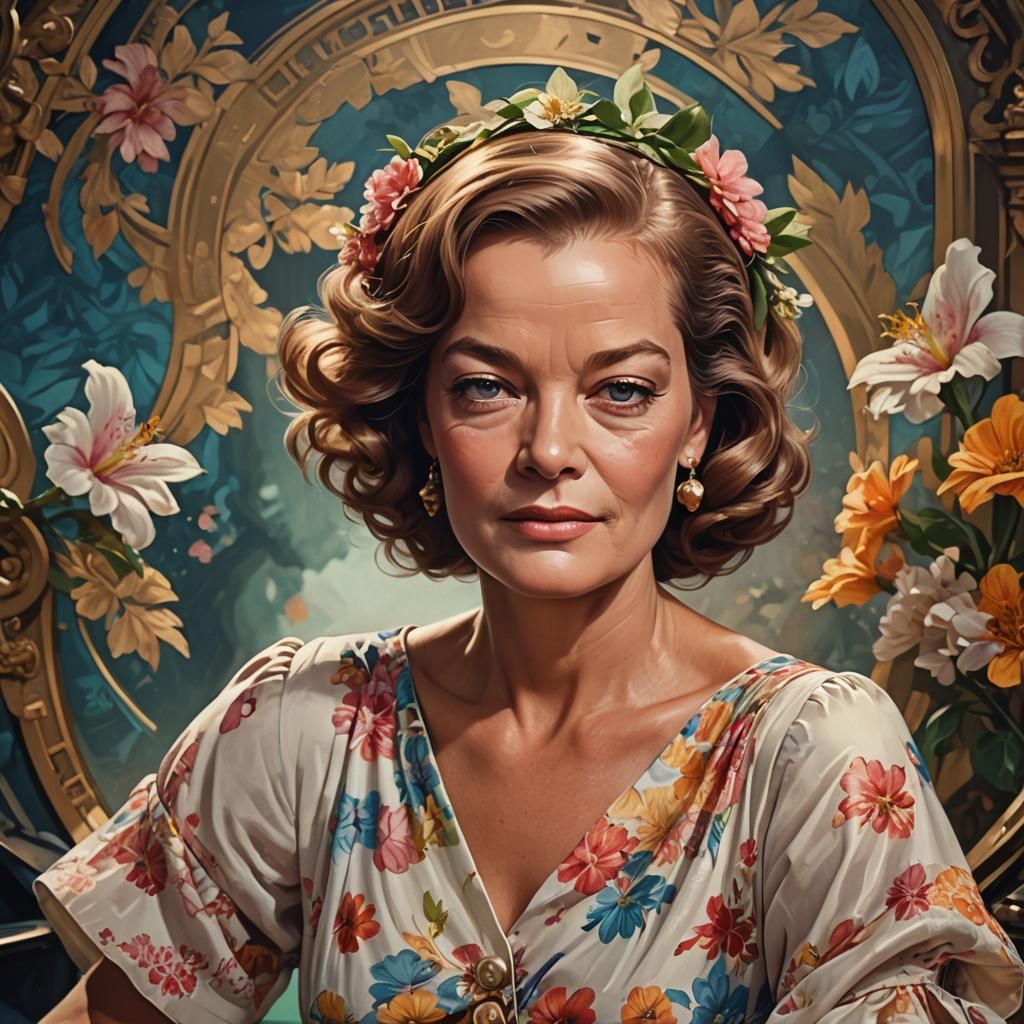The Beauty of (aged) Romy Schneider I