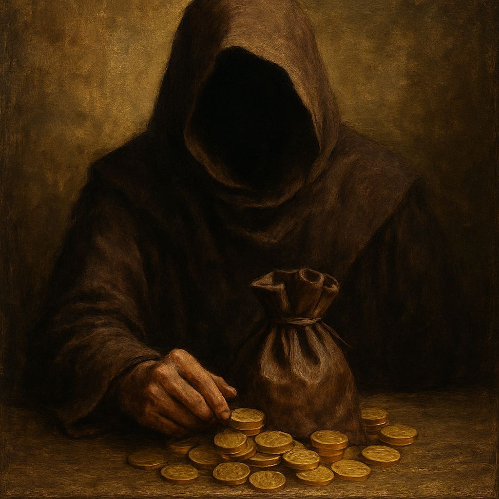 Mysterious Gold Payment Scene
