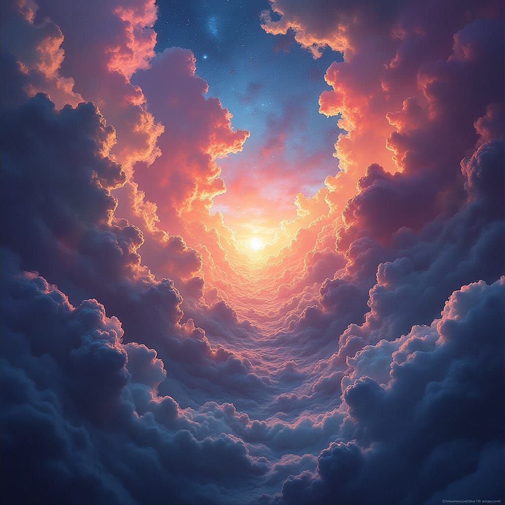 Ethereal Quantum Energy Vortex in Cosmic Comic Book Style