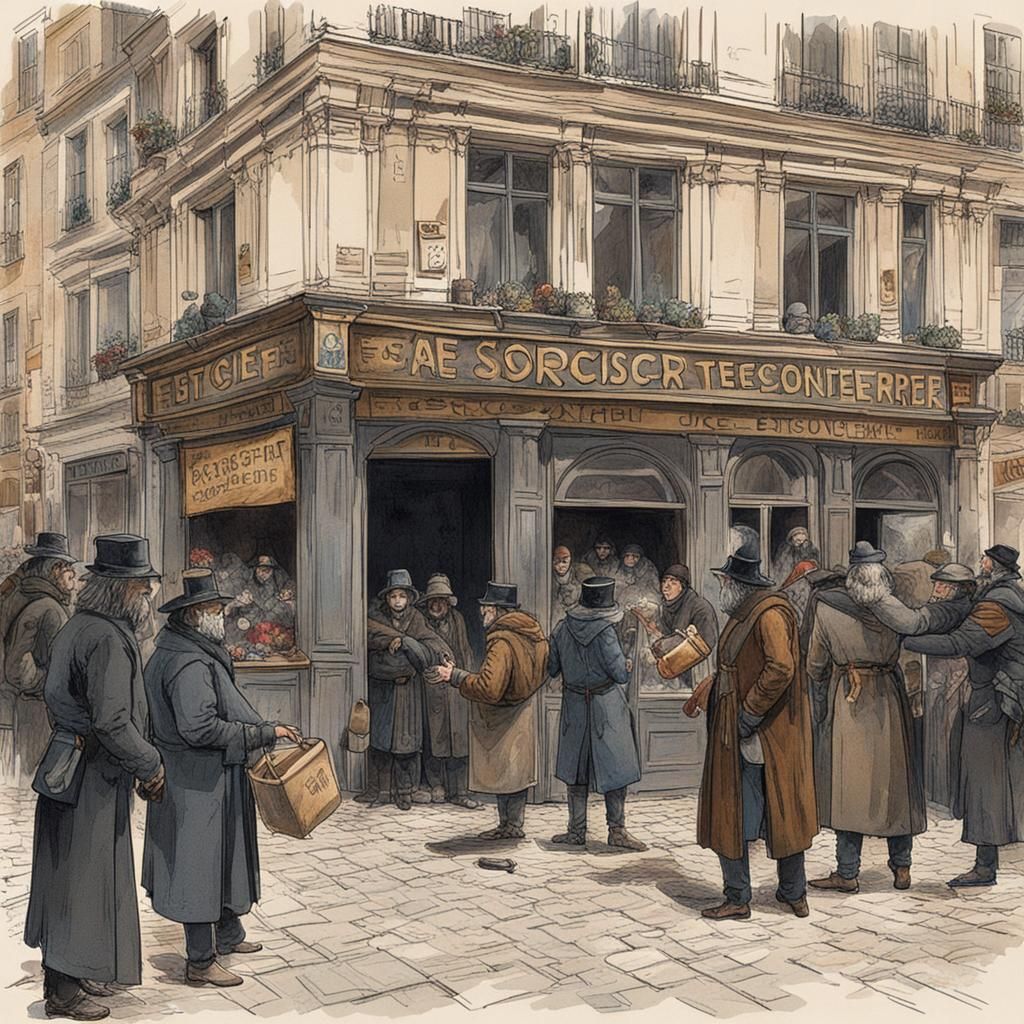 Fantasy Protest at Witch's Esoteric Shop